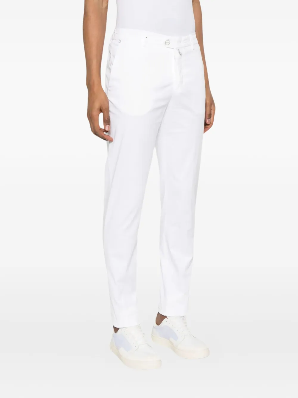 Shop Kiton Logo-patch Trousers