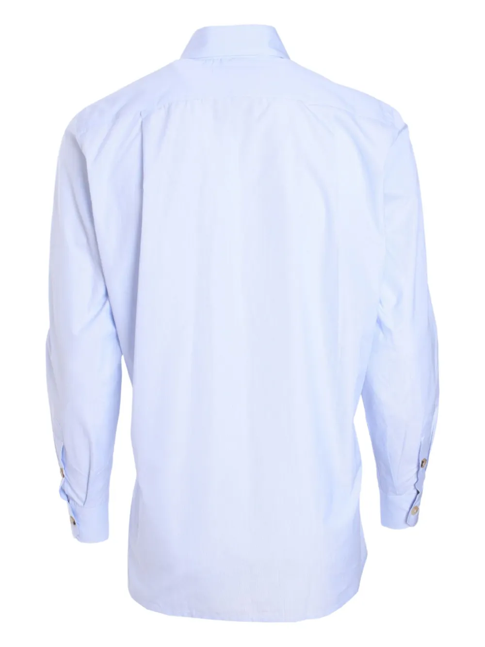 Kiton cotton shirt - Blauw