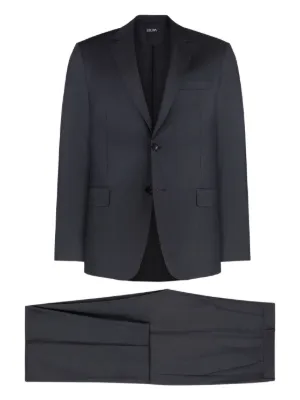 Zegna Trofeo™ シングルスーツ | グレー | FARFETCH JP