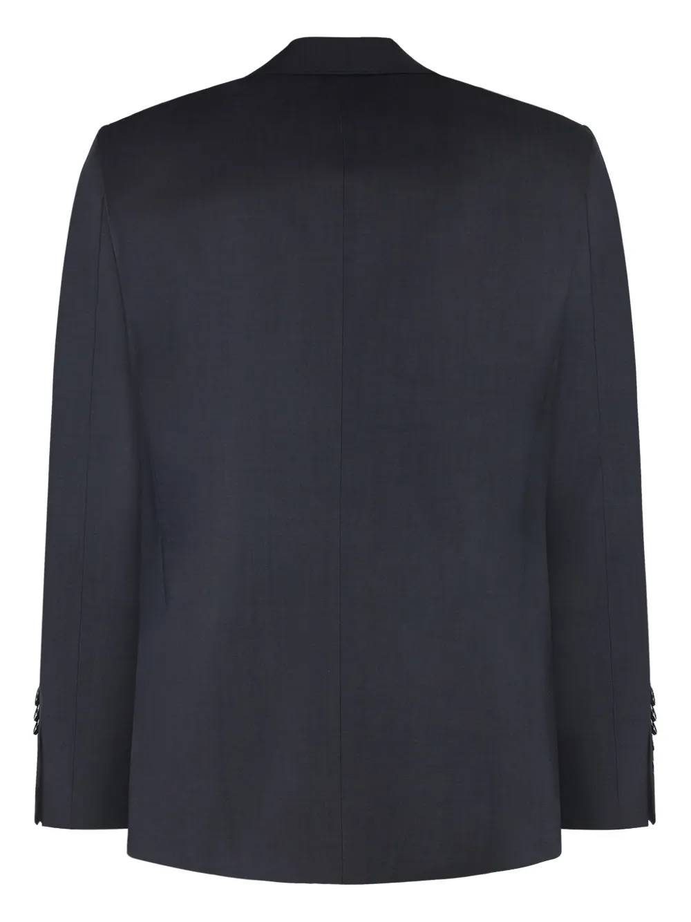 Zegna Pak met enkele rij knopen Blauw