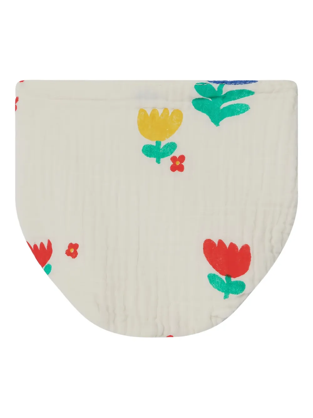 Bobo Choses floral-print blanket and bib set Beige