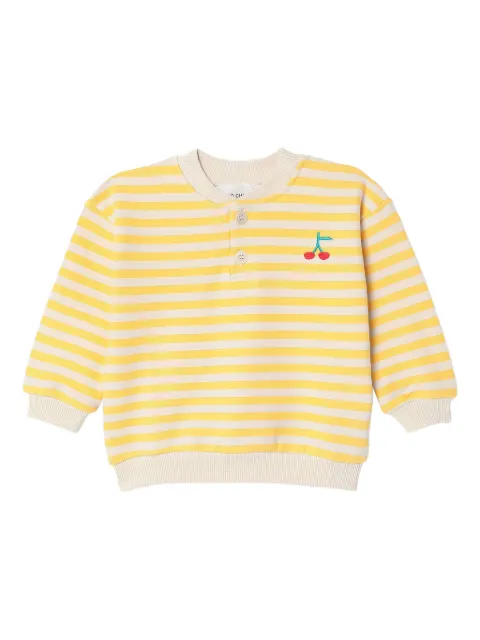 Bobo Choses striped sweatshirt