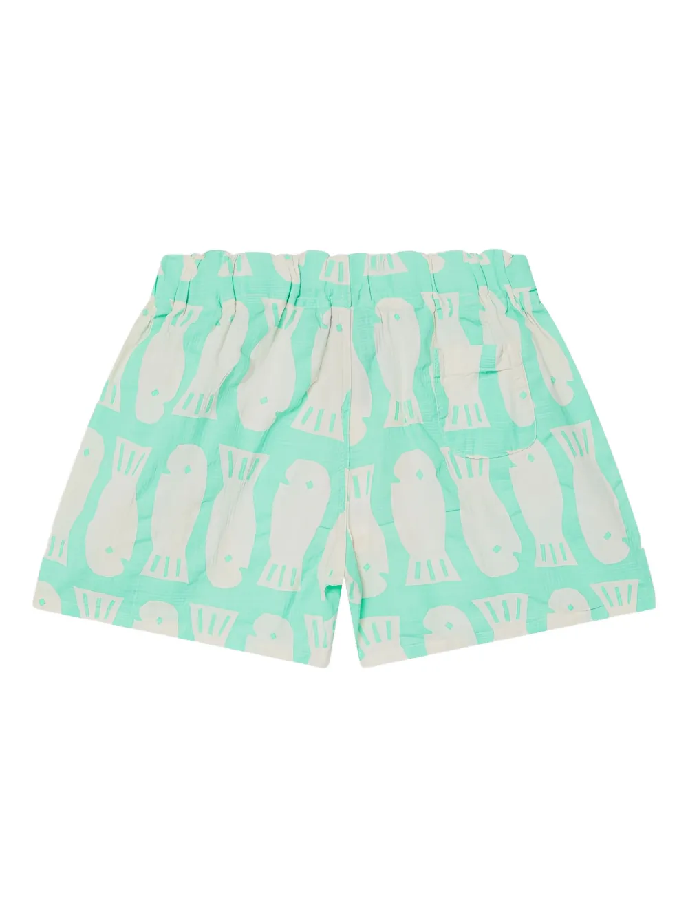 Bobo Choses Shorts van biologisch katoen Groen