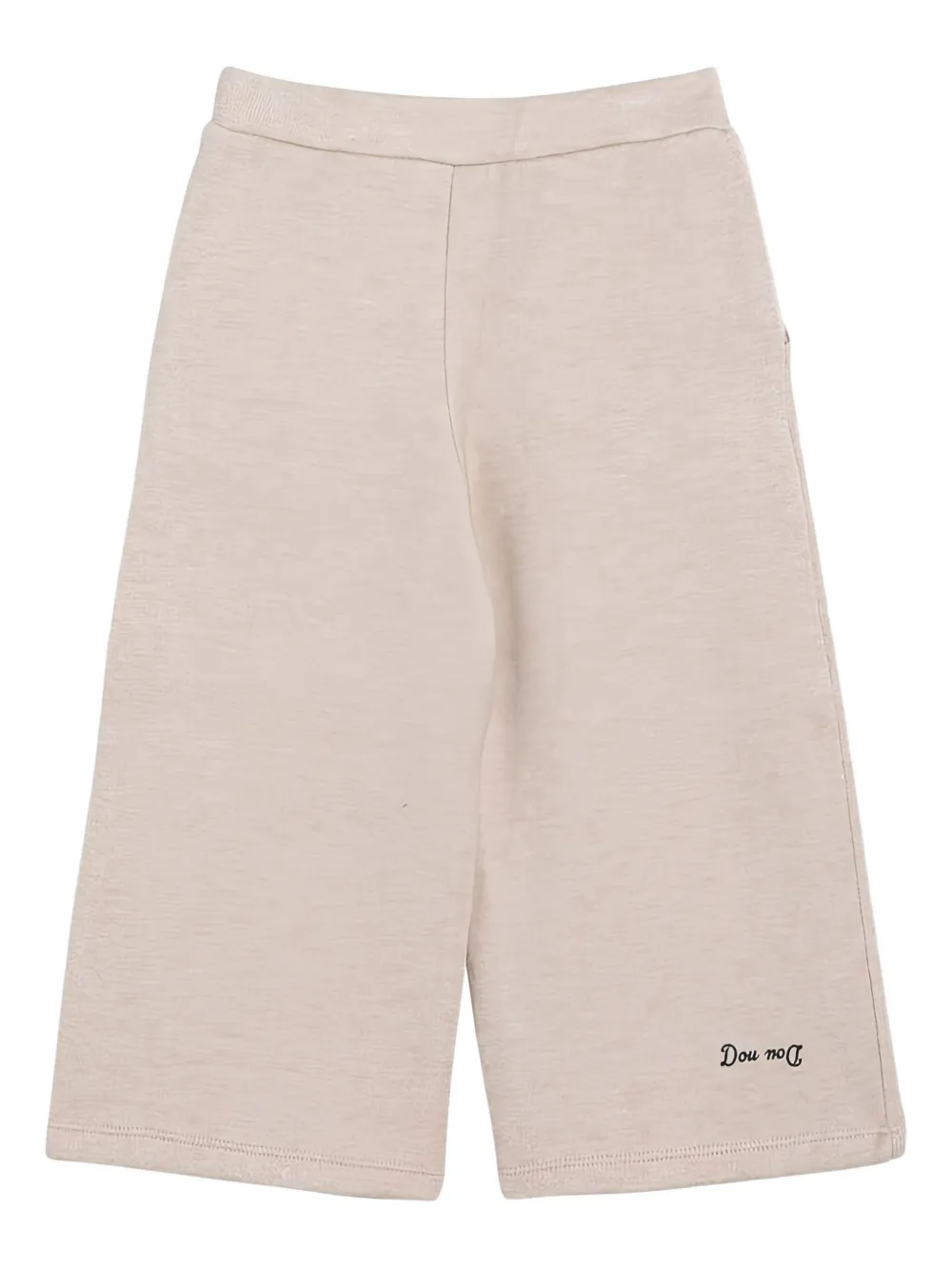 Douuod Kids logo-print trousers | Neutrals | Image 1