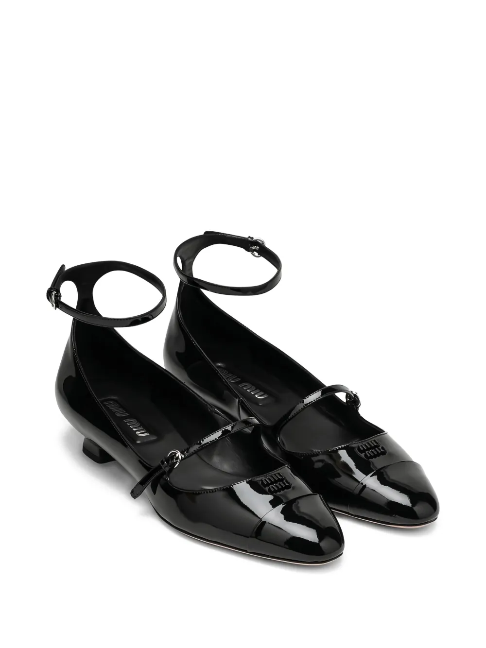 Miu Miu zapatillas con puntera en punta | Zapatillas | Image 2