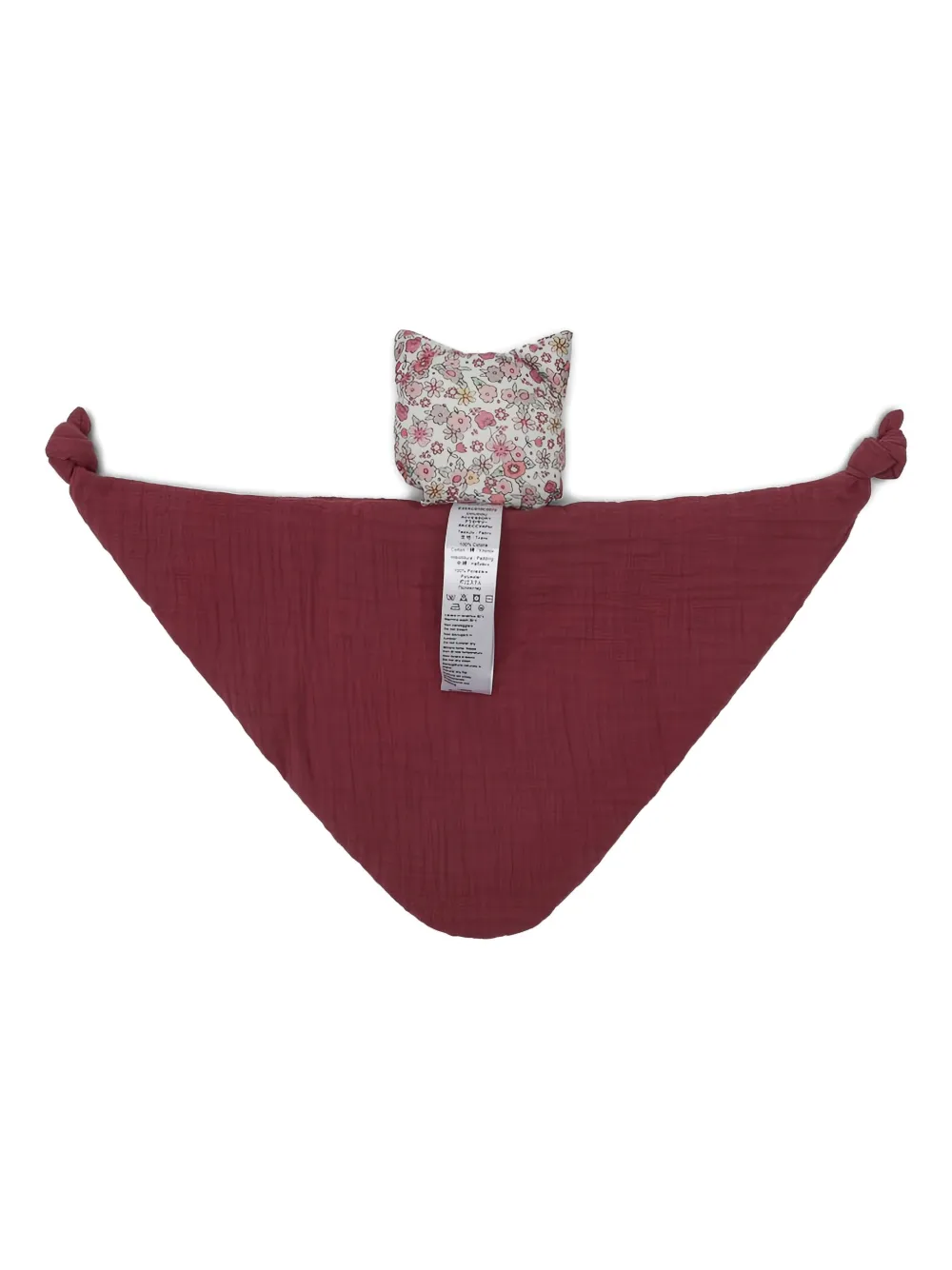 TEDDY & MINOU Dekbed met bloemenprint en kat Rood