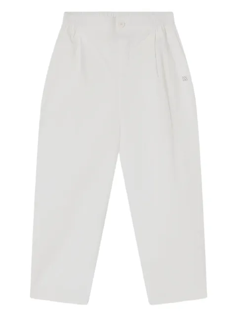 Douuod Kids pleated elastic-waist trousers