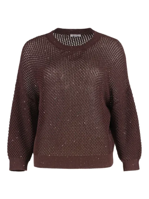 Peserico sequin-embellished jumper
