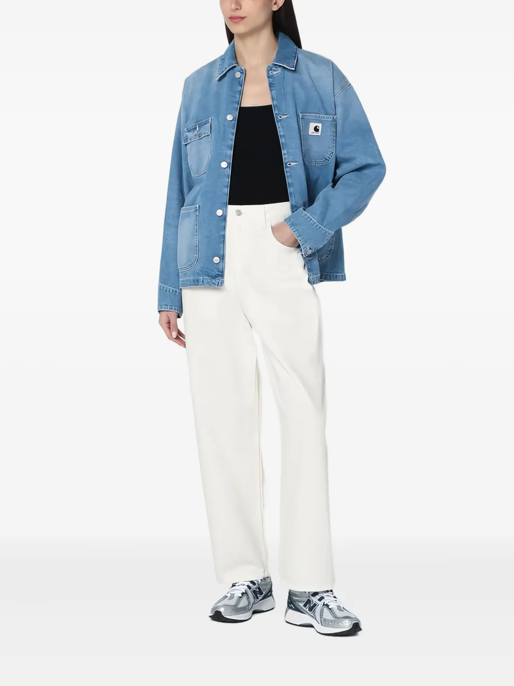 Carhartt WIP Straight jeans Wit
