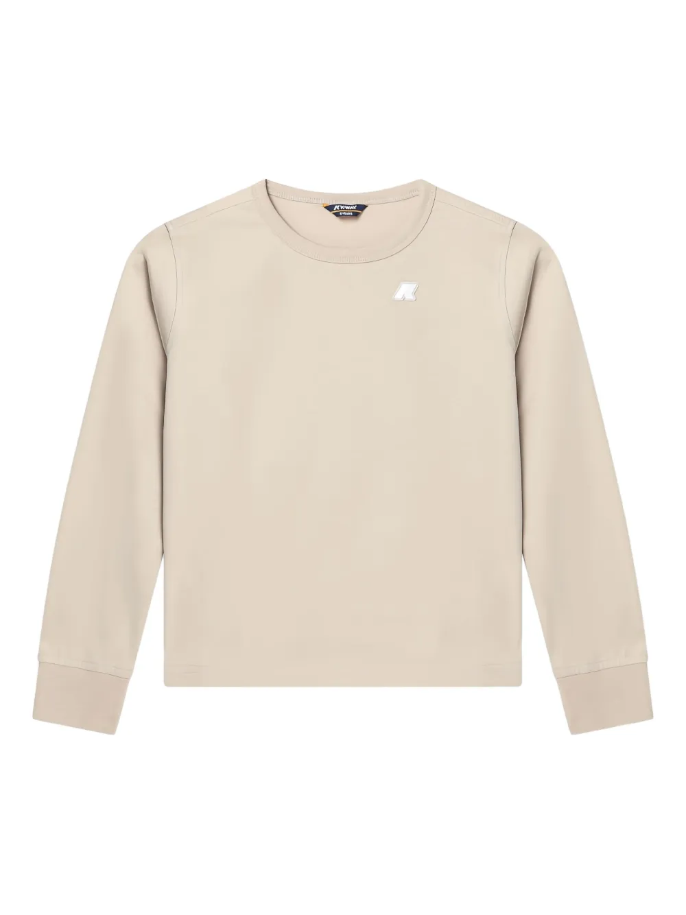 K Way Kids Sweater met ronde hals Beige