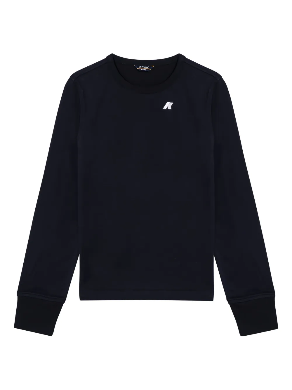K Way Kids crew-neck long-sleeve sweatshirt Blauw