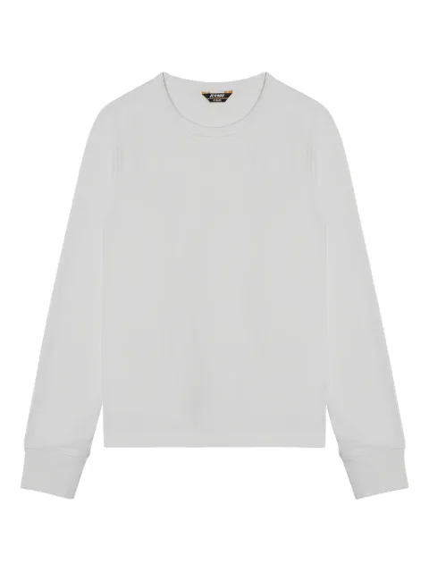 K Way Kids long-sleeve crew-neck sweatshirt