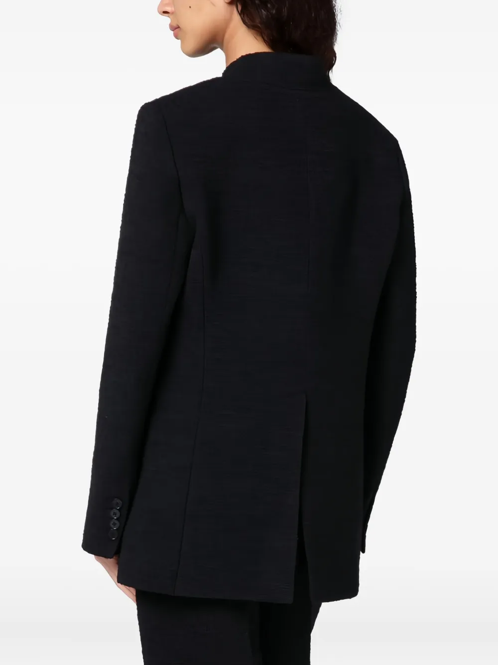 Loulou De Saison Single-breasted Blazer In Black
