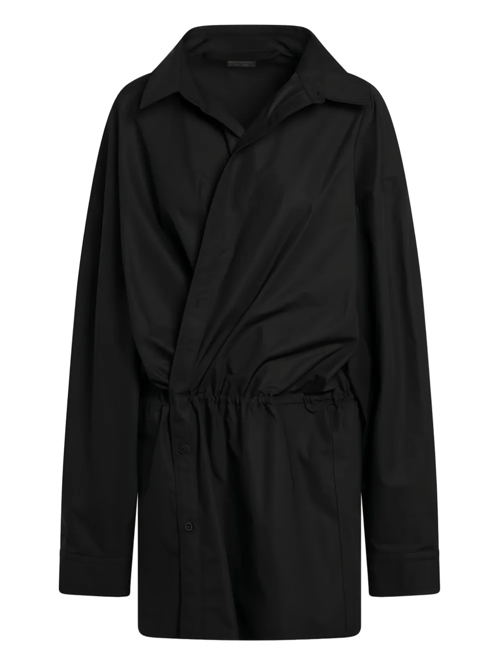 Balenciaga Mini-jurk in blousestijl Zwart