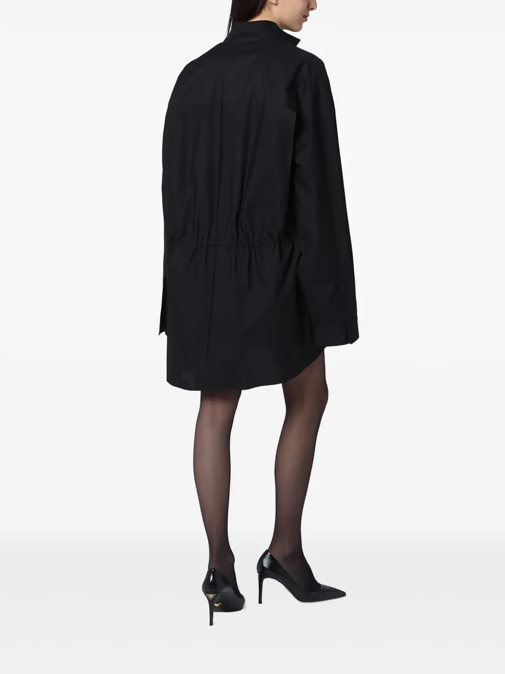 Balenciaga Mini-jurk in blousestijl Zwart