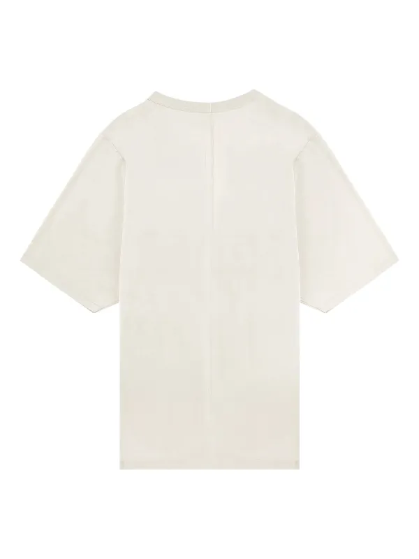 【送料&関税込】Rick Owens jumbo White Round Neck T-shirt In Rick Owens DRKSHDW Jumbo T-shirt | White | FARFETCH PL