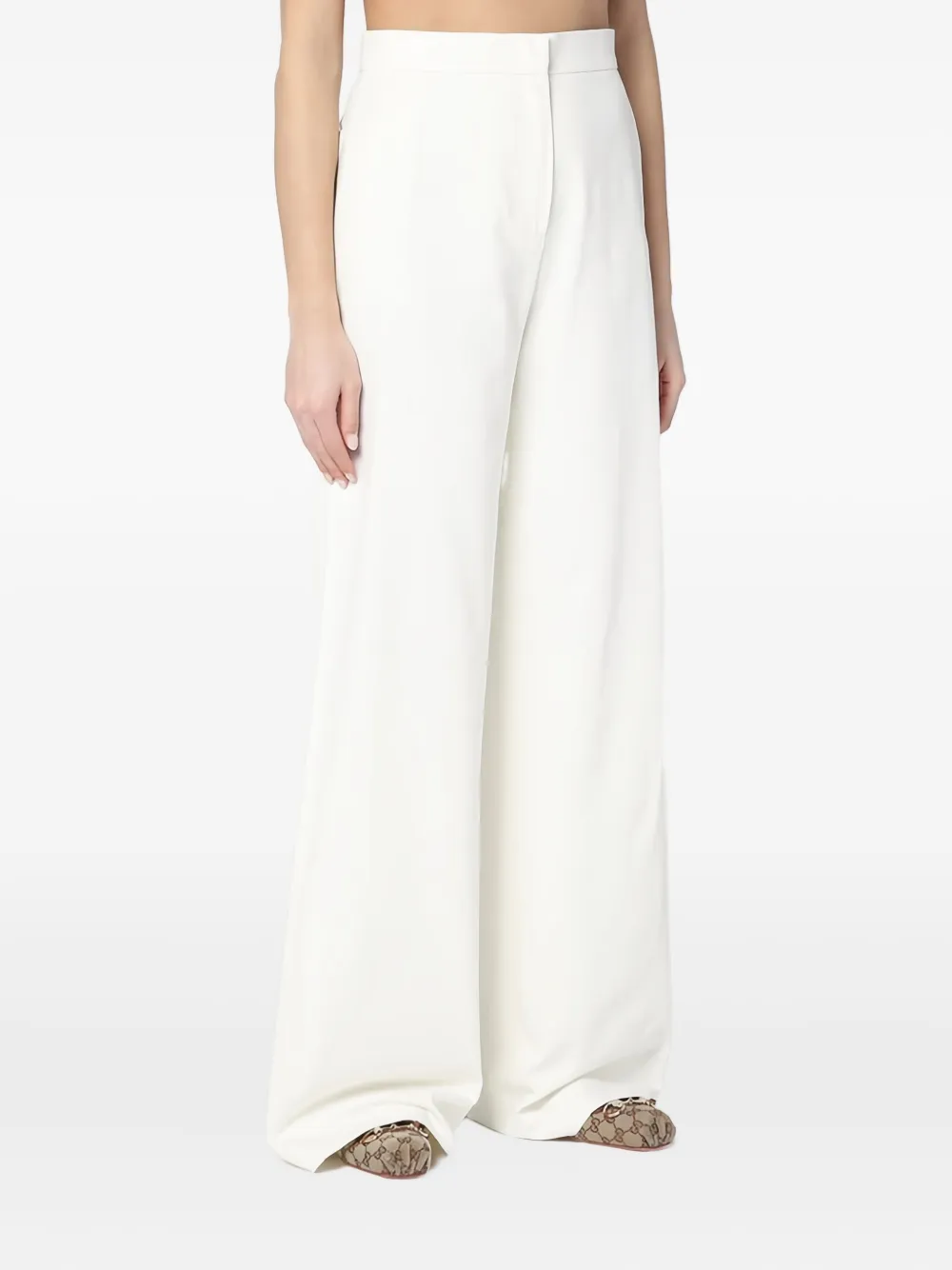 Max Mara Straight broek Wit