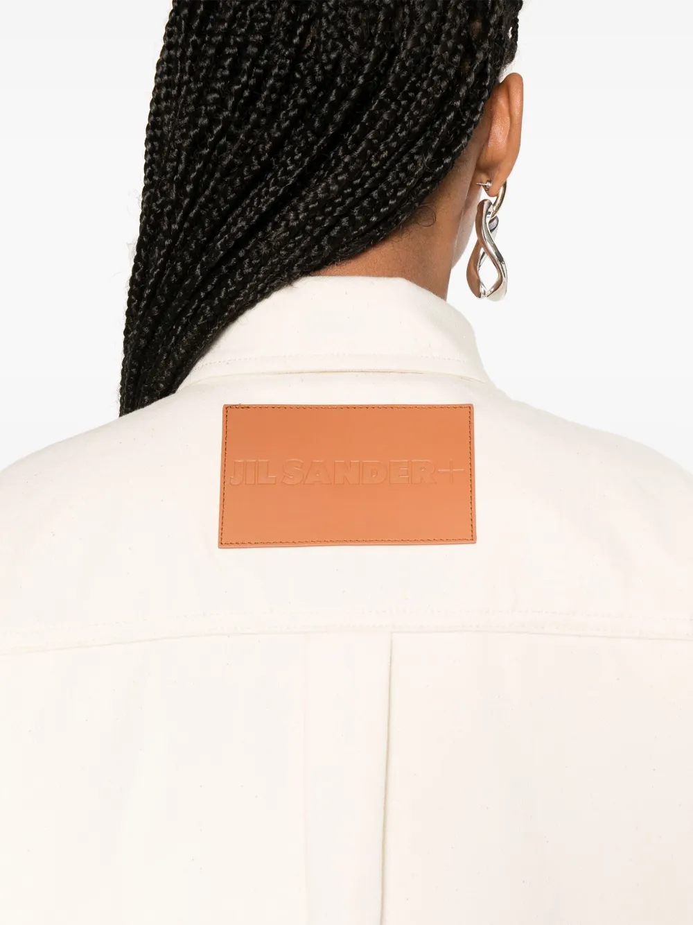 Jil Sander Blouse met twill weving Beige