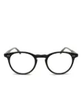 Garrett Leight round-frame glasses - Black