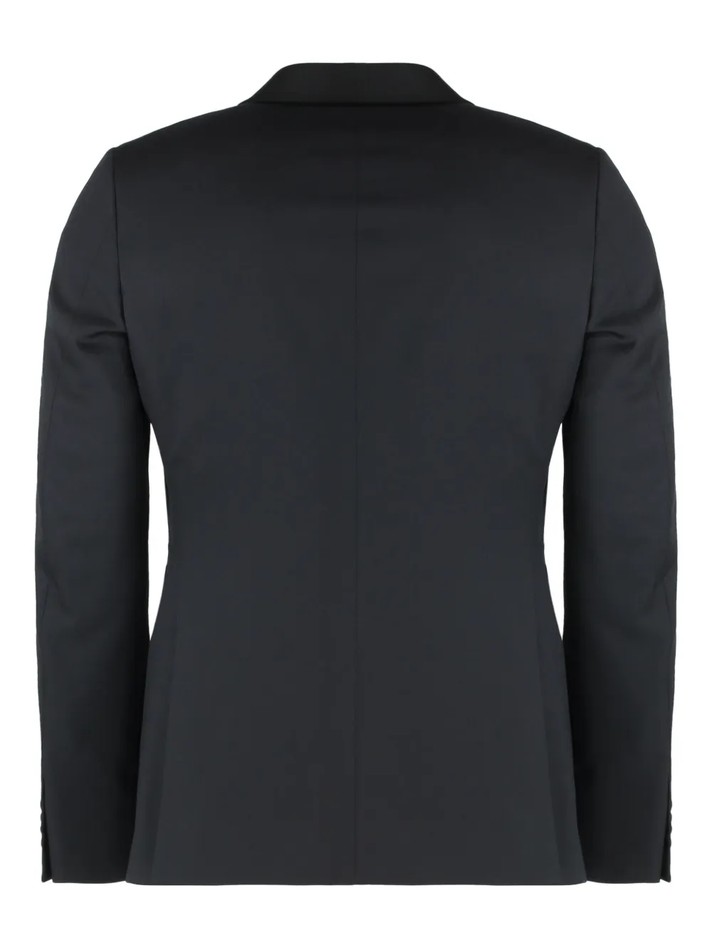 Zegna Pak met enkele rij knopen Zwart