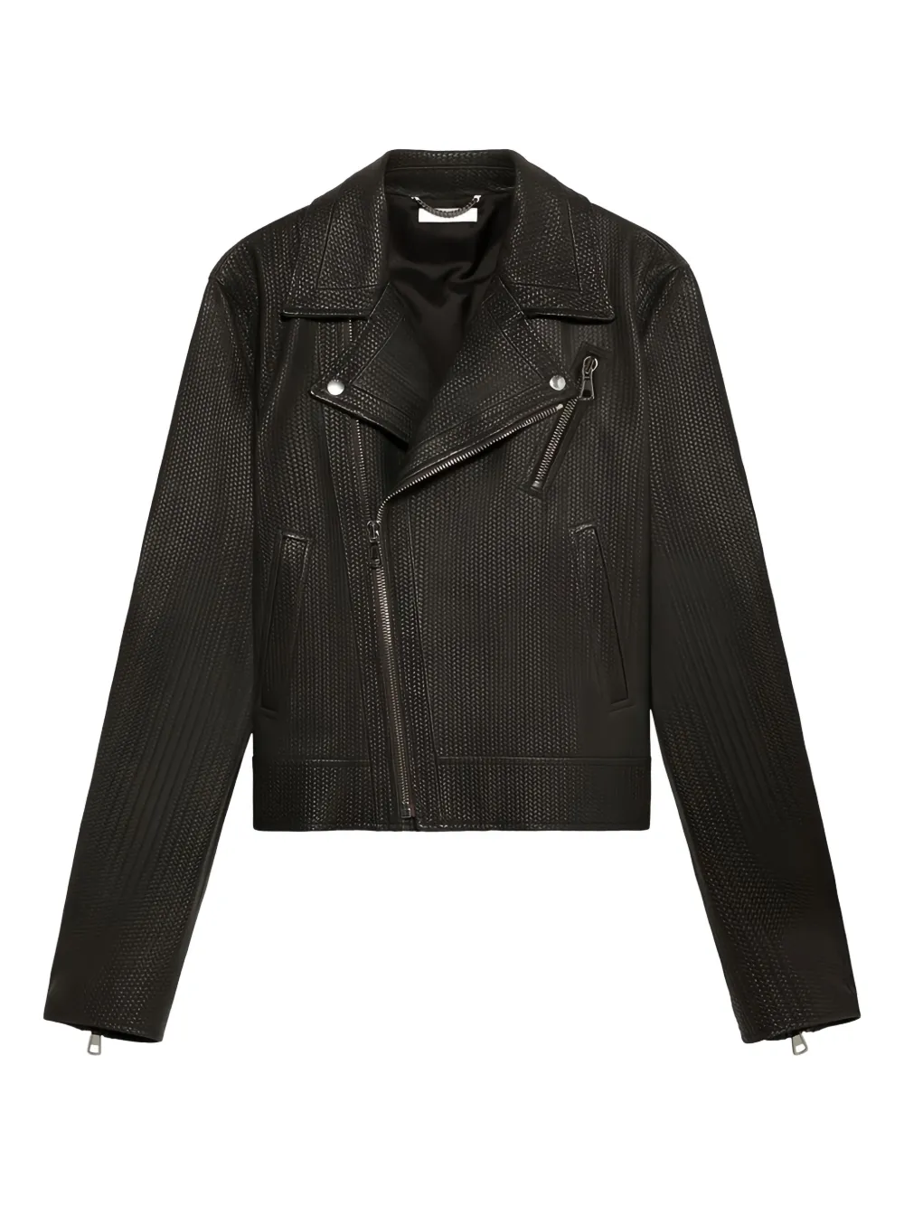 1989 STUDIO biker leather jacket | Brown | Image 1