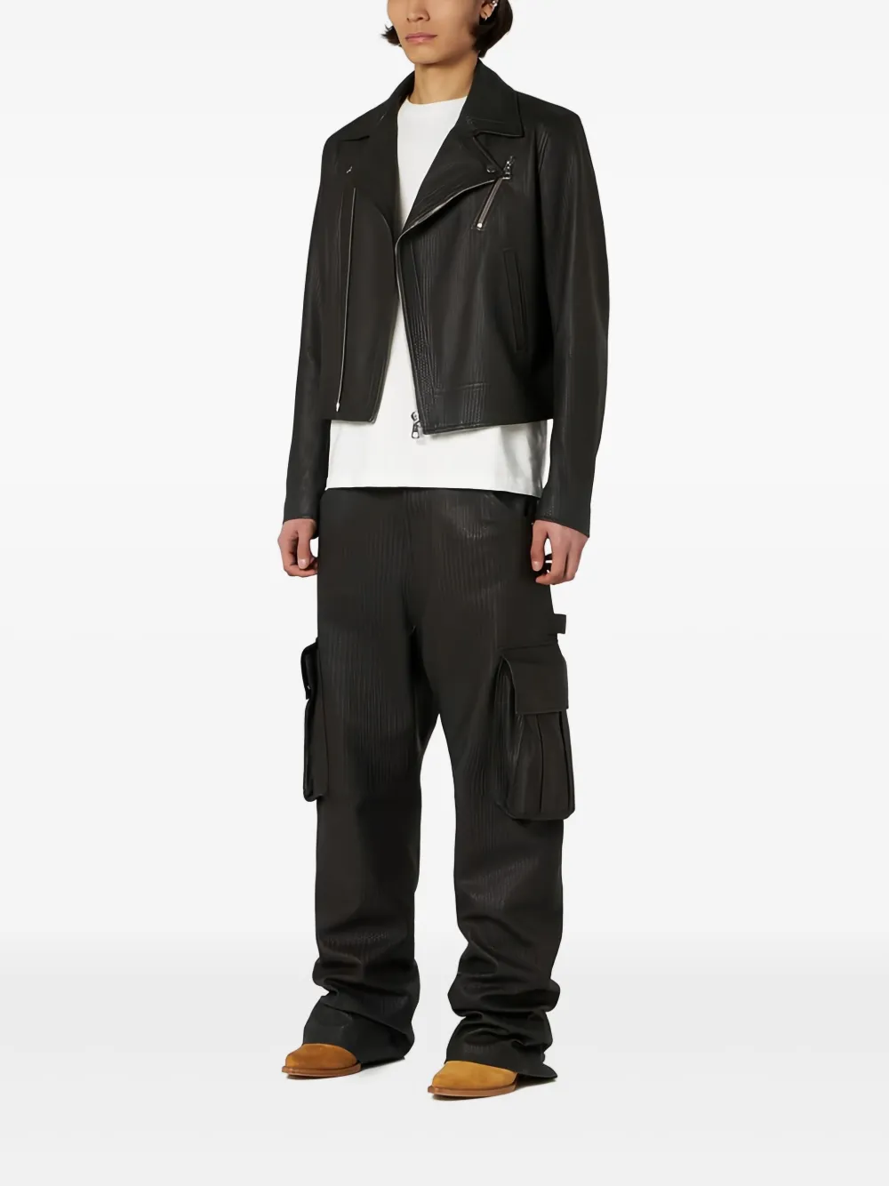 1989 STUDIO biker leather jacket | Leather Jackets | Image 2