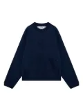 Brain Dead embroidered pocket sweatshirt - Blue