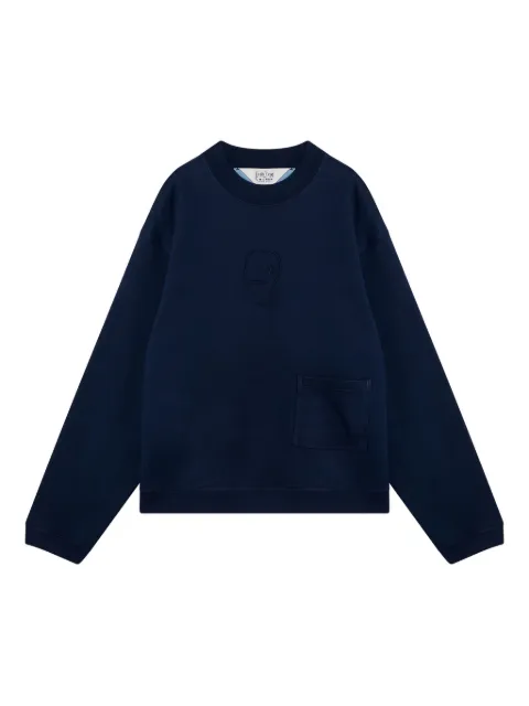 Brain Dead embroidered pocket sweatshirt