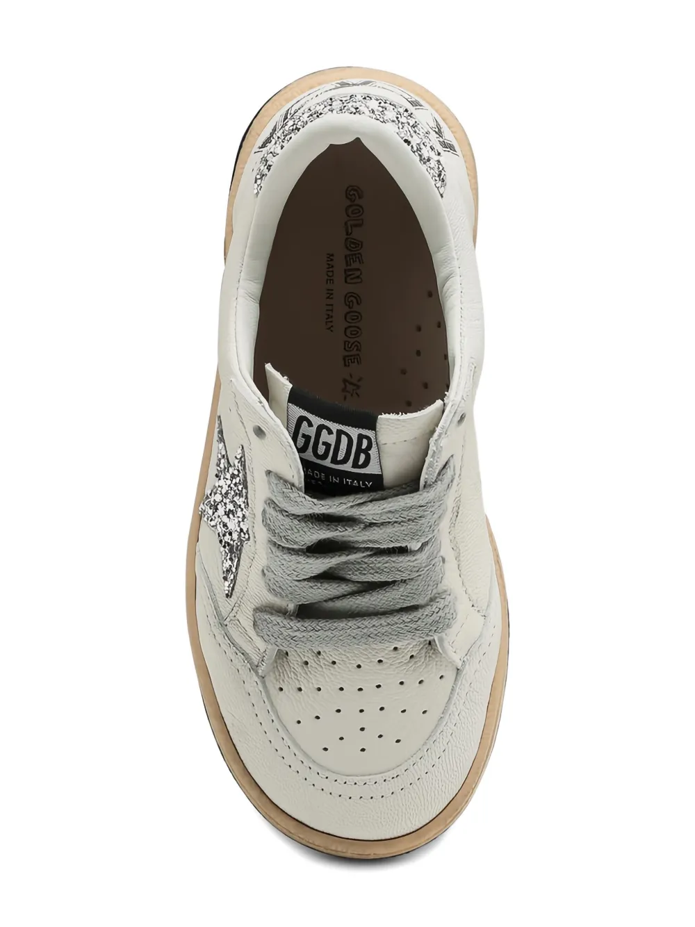 Golden Goose Kids Ball Star sneakers White