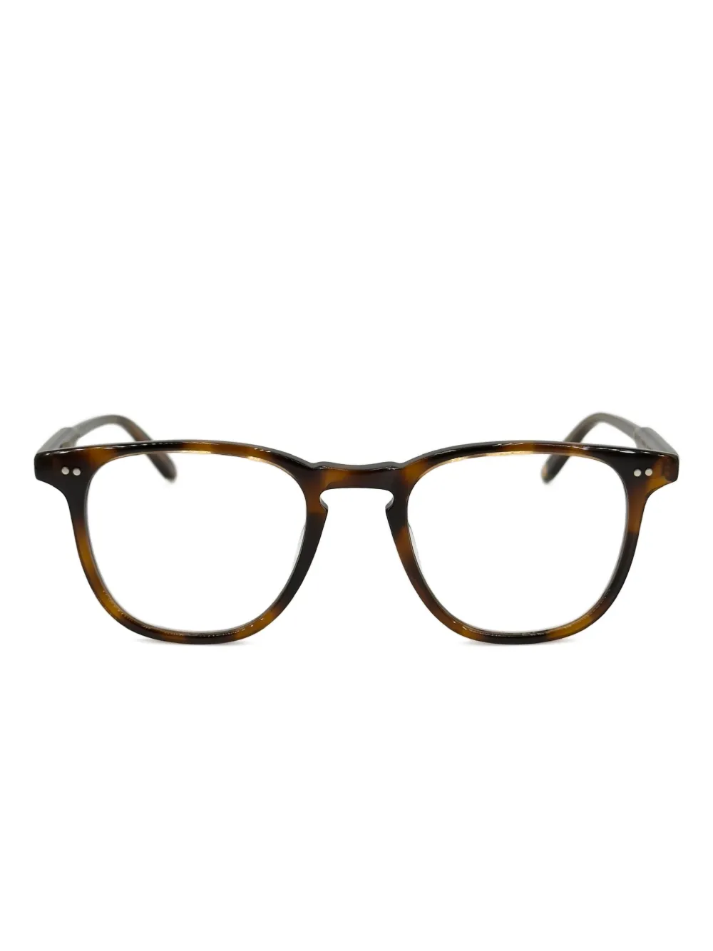 Garrett Leight square-frame glasses | Brown | Image 1
