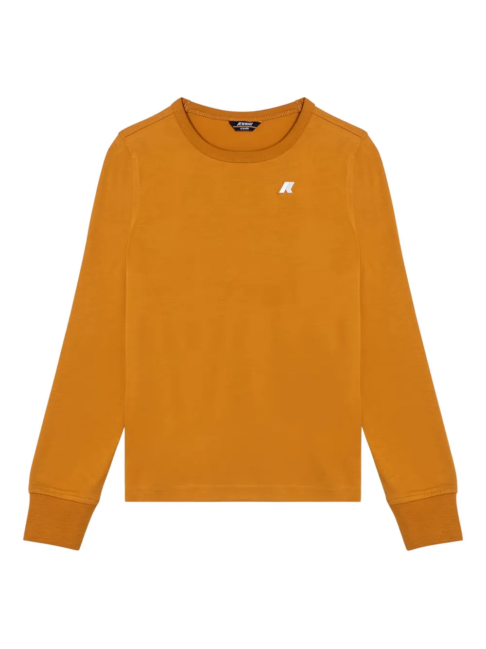 K Way Kids Sweater met ronde hals en lange mouwen Geel