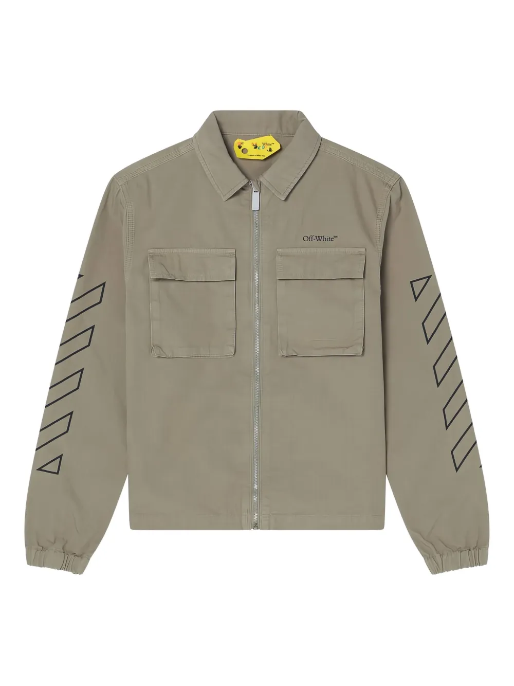 Off-white Kids' Diag-stripes Jacket