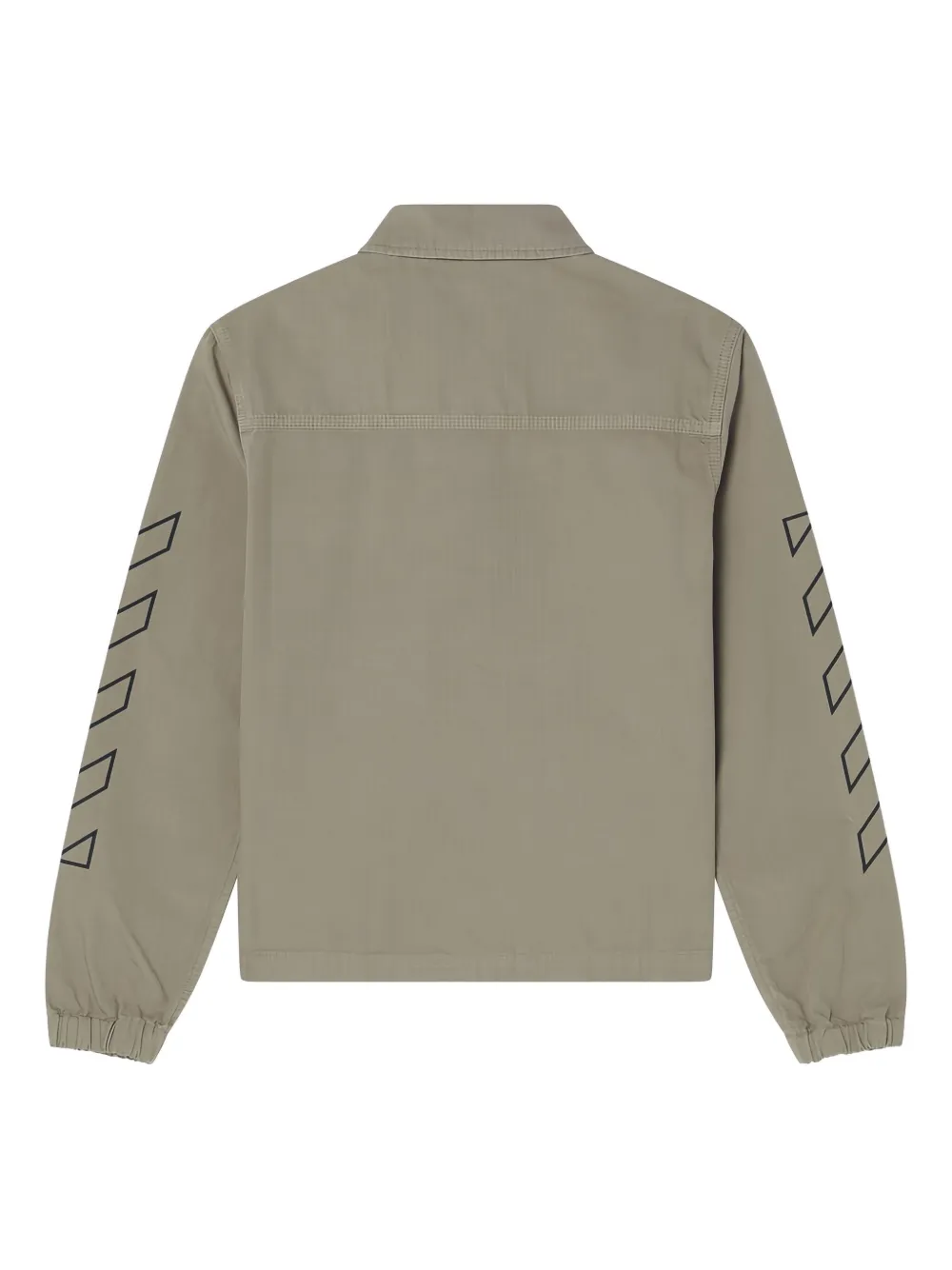 Off-White Kids Jack met Diag-strepen Groen