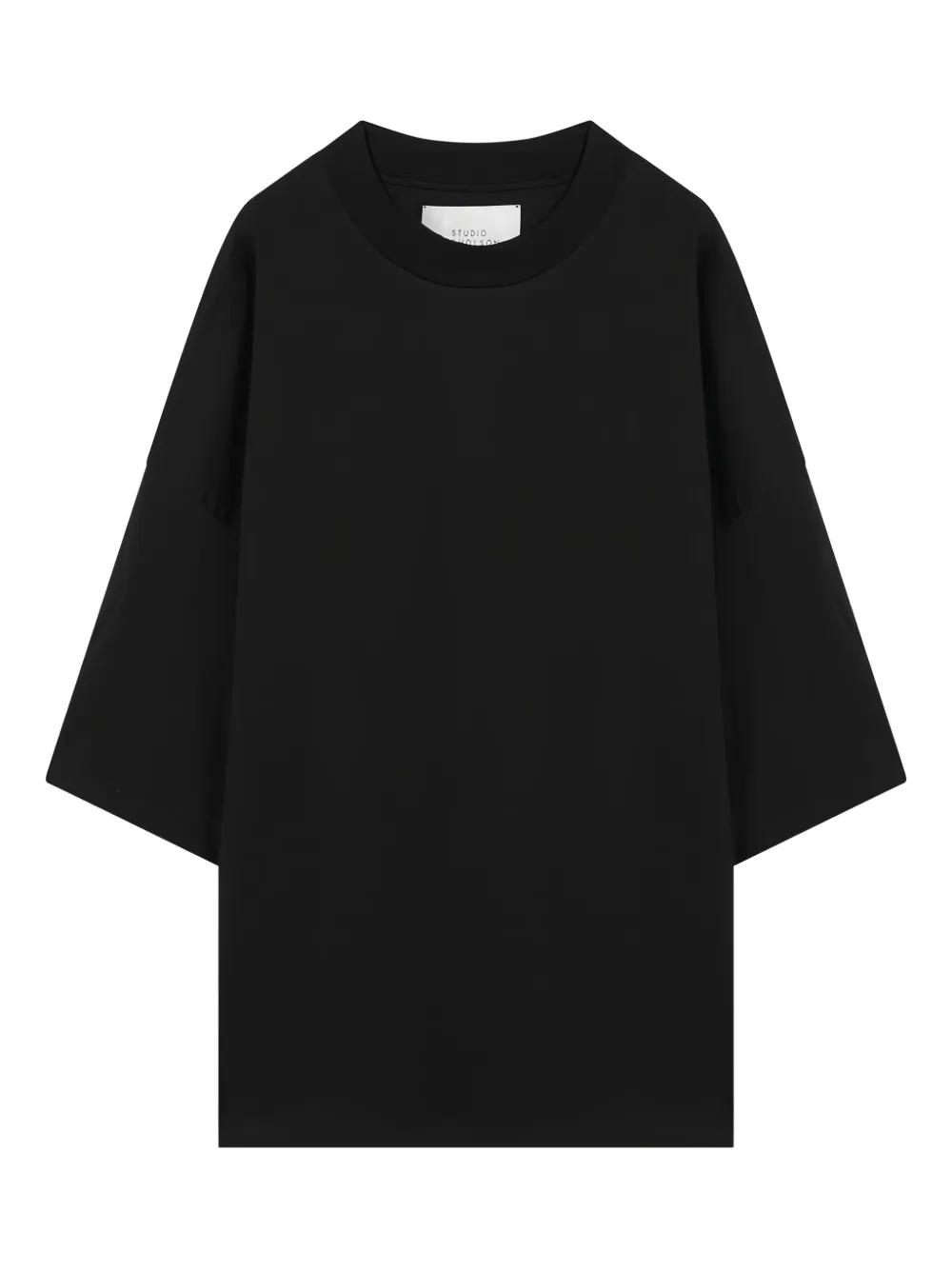 Studio Nicholson playera de algodón | negro | Image 1