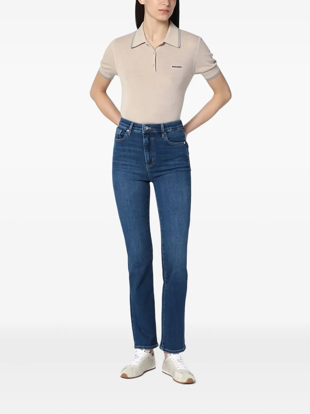 FRAME The Pencil jeans Blauw
