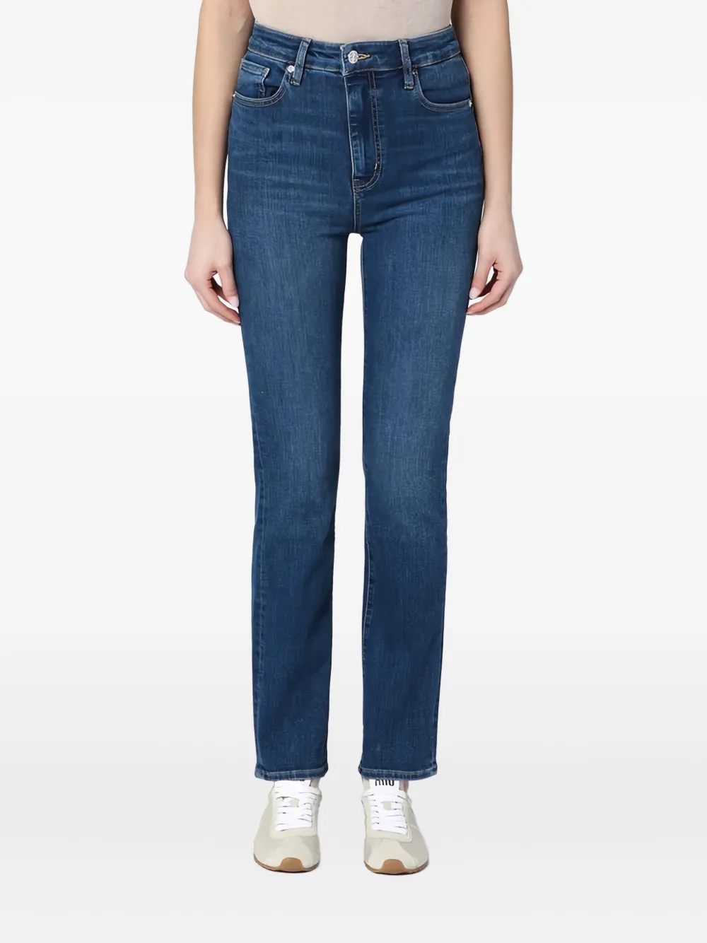 FRAME The Pencil jeans Blauw