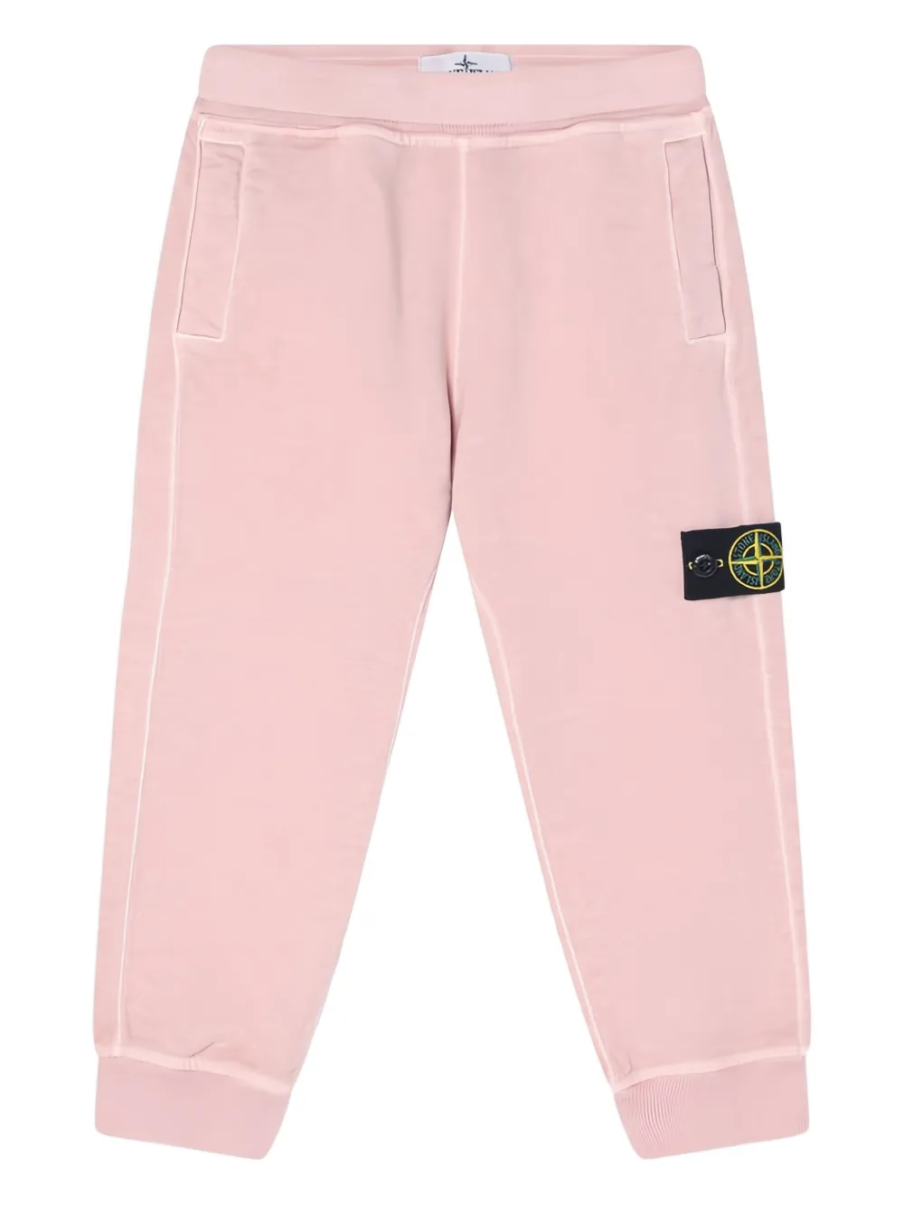 Stone Island Junior cotton track pants | Pink | Image 1