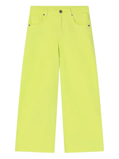 Douuod Kids logo-patch jeans