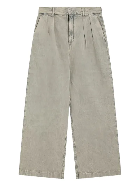 LOEWE pleat-detailing jeans