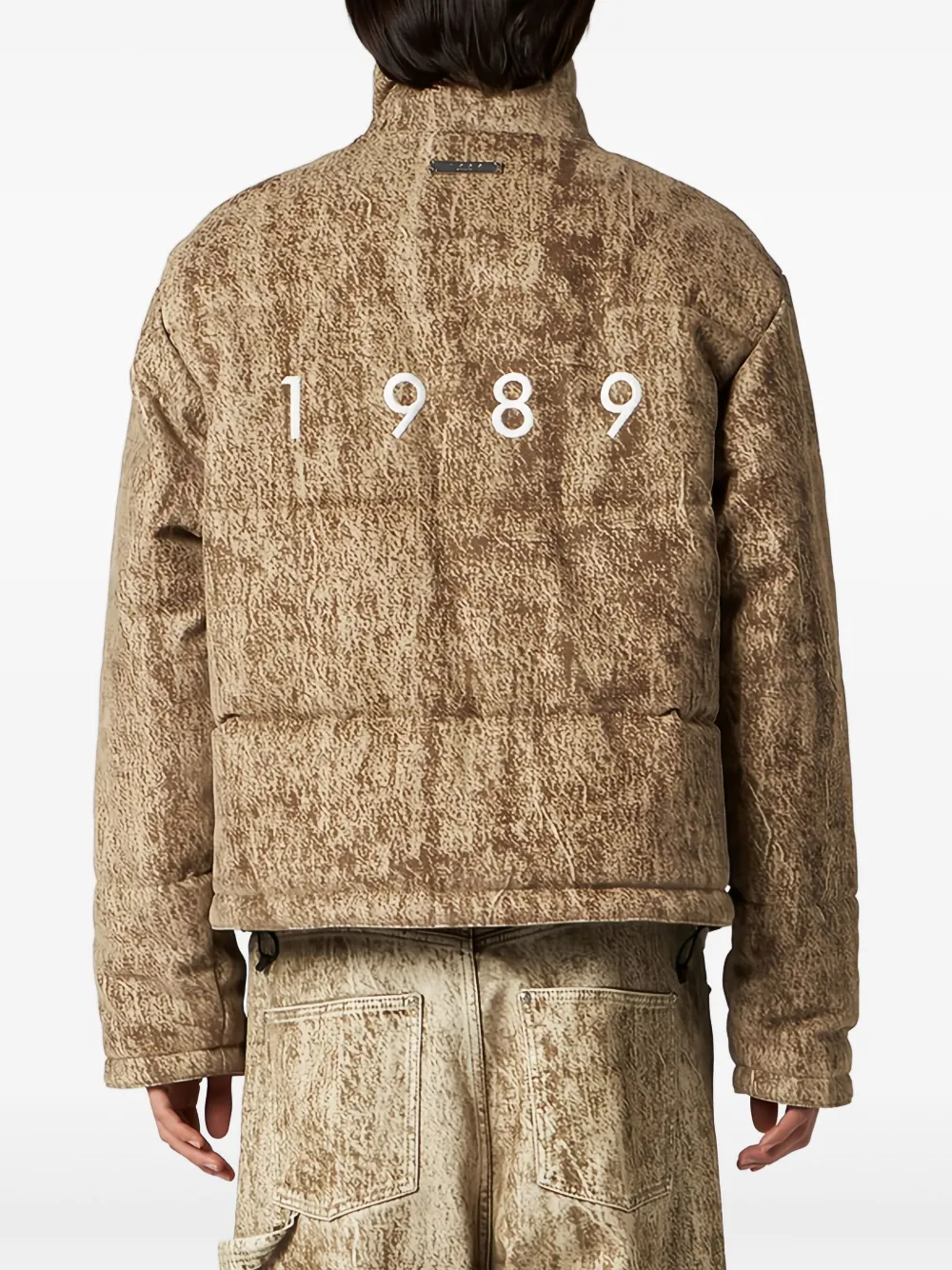 1989 STUDIO Katoenen gewatteerd jack Beige