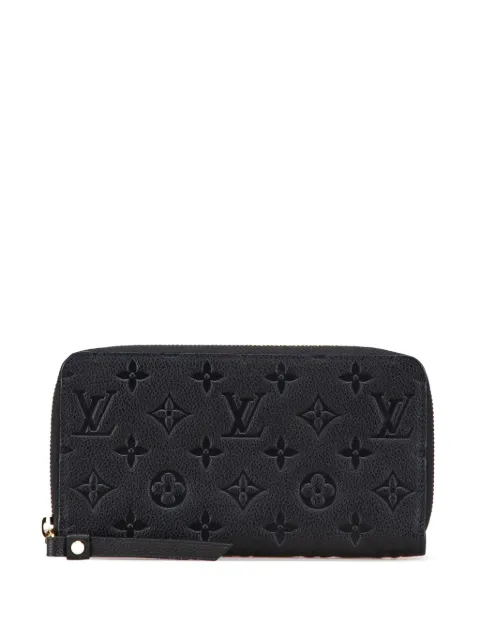 Louis Vuitton Pre-Owned 2012 Monogram Empreinte Zippy Wallet long wallets