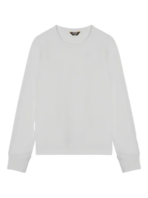 K Way Kids long-sleeve crew-neck sweatshirt