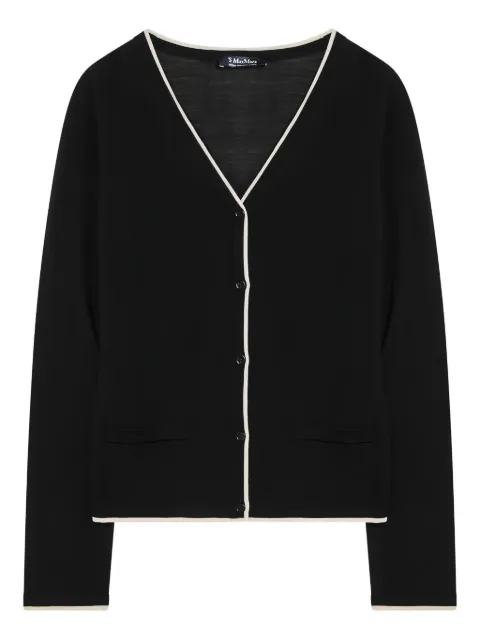 'S Max Mara كارديغان صوف بكر