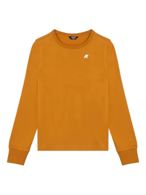K Way Kids long-sleeve crew neck T-shirt