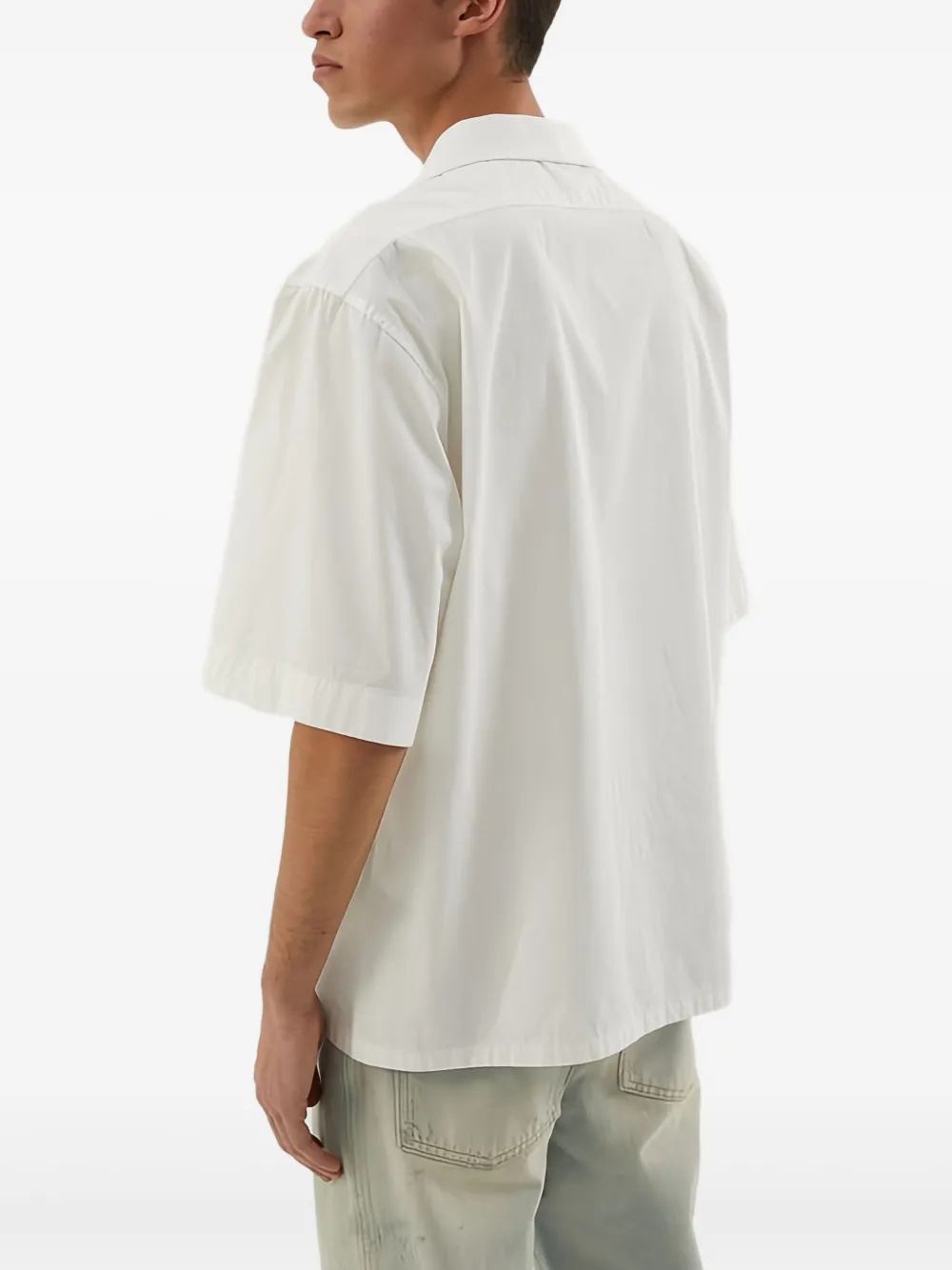 1989 STUDIO Bowlingshirt Wit