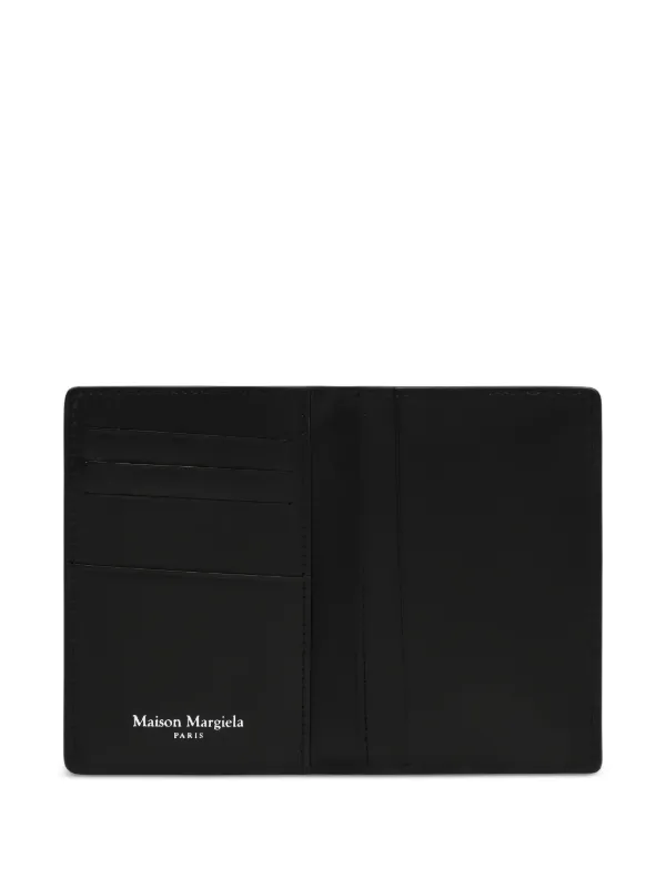 Maison Margiela Four Stitches Card Holder | Black | FARFETCH