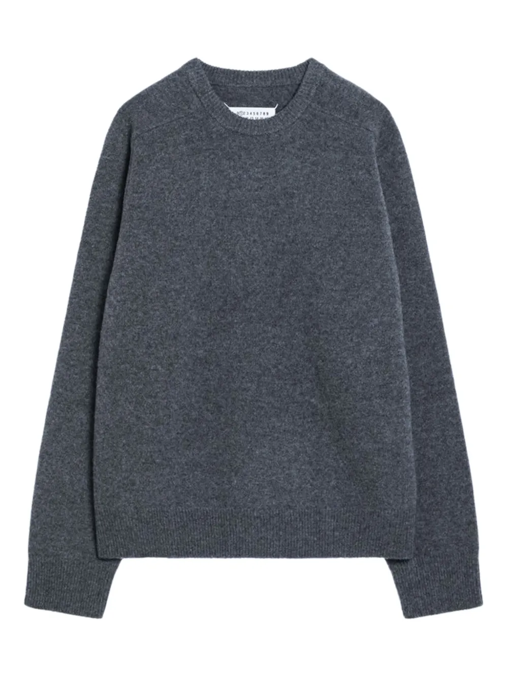 Maison Margiela Wollen trui met verwassen effect Grijs