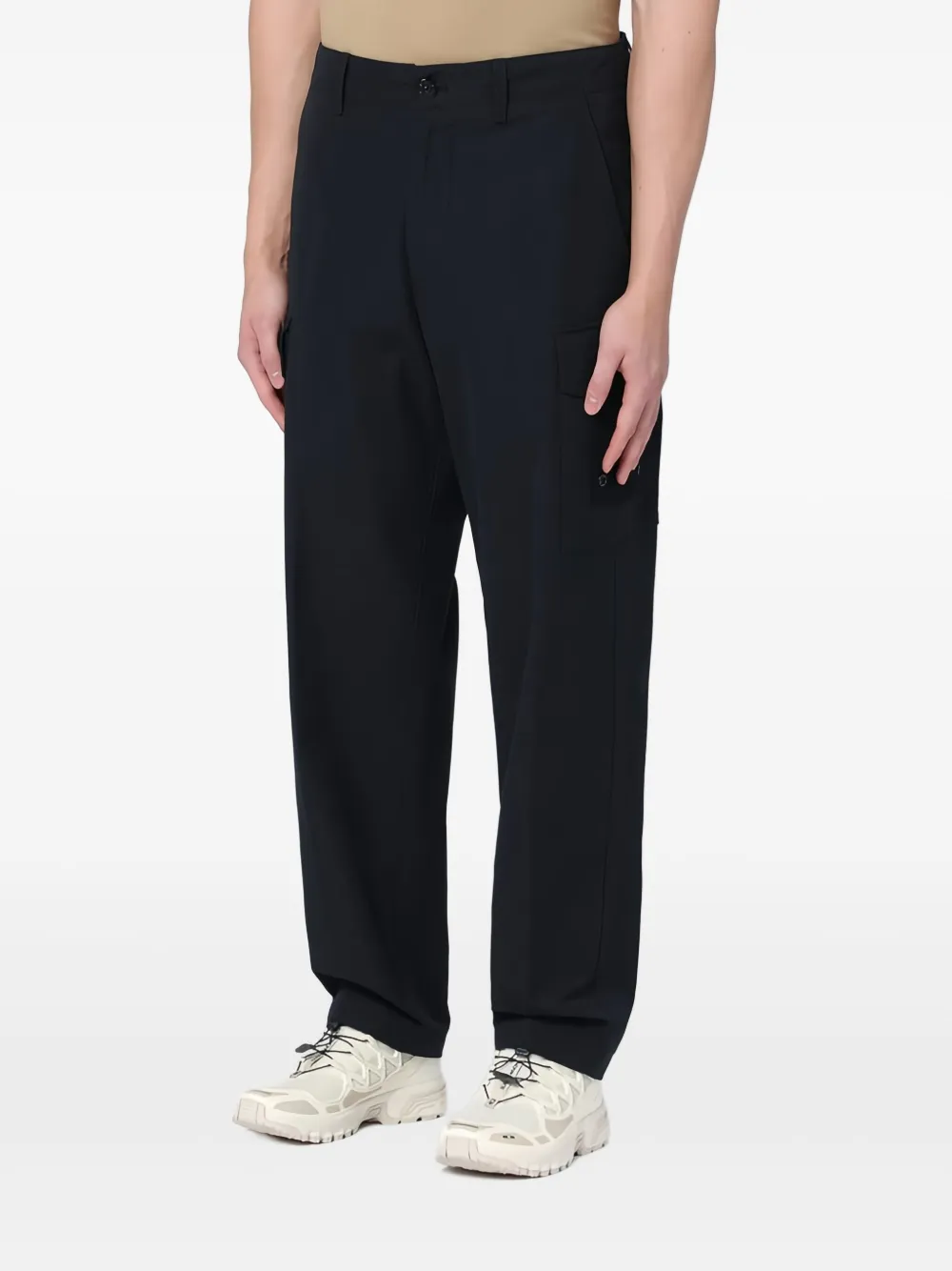 Stone Island Cargo broek Zwart