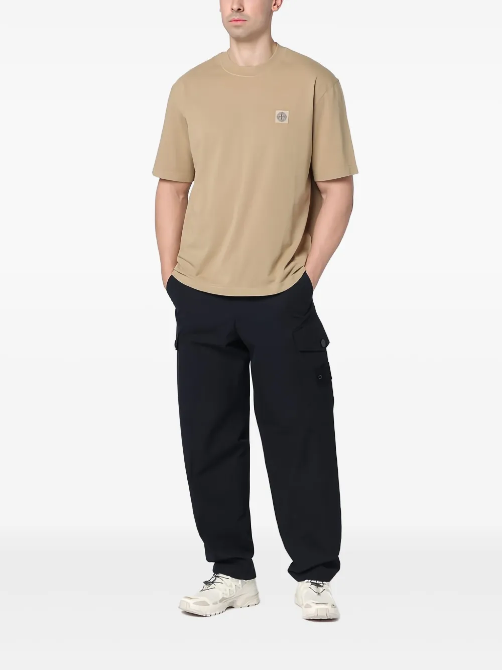 Stone Island Cargo broek - Zwart