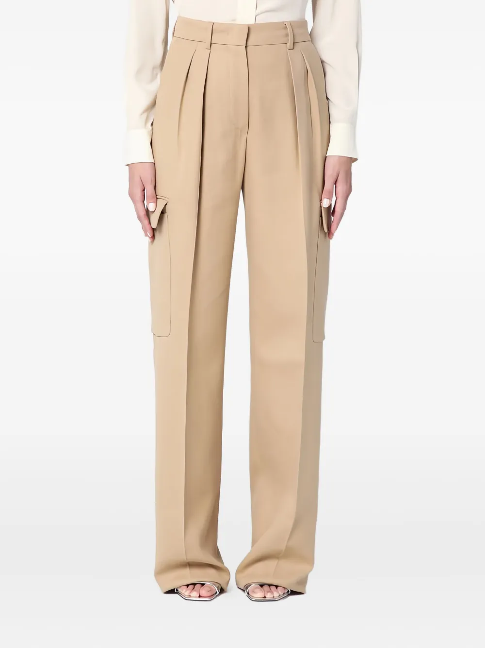 Sportmax Straight broek Beige